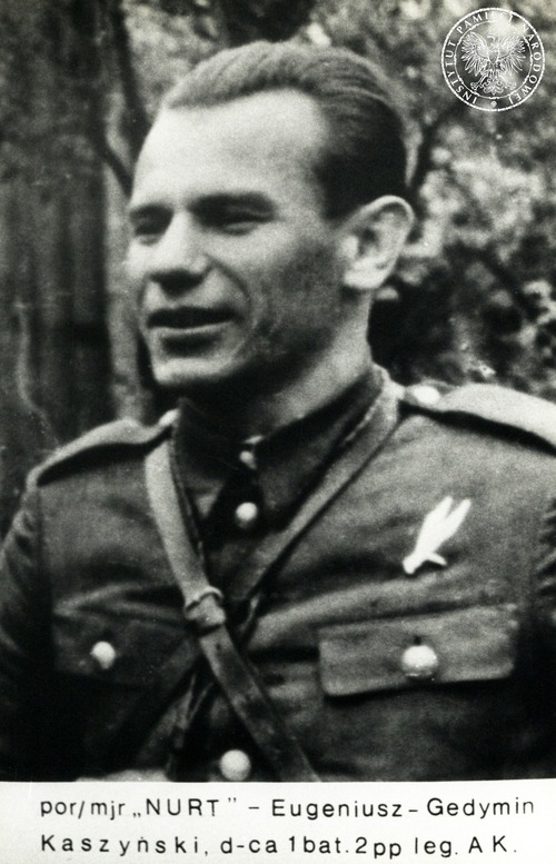 Eugeniusz Gedymin Kaszyński ps. „Nurt”, dowódca I batalionu 2. Pułku Piechoty Legionów AK (fot. z zasobu AIPN)