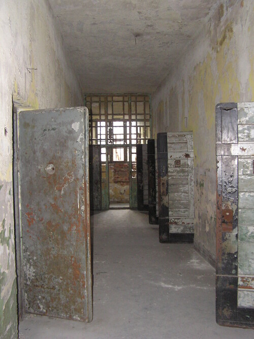 Więzienie w Kielcach (przed rozbiórką). Zbiory IPN (fot. Marek Jończyk)